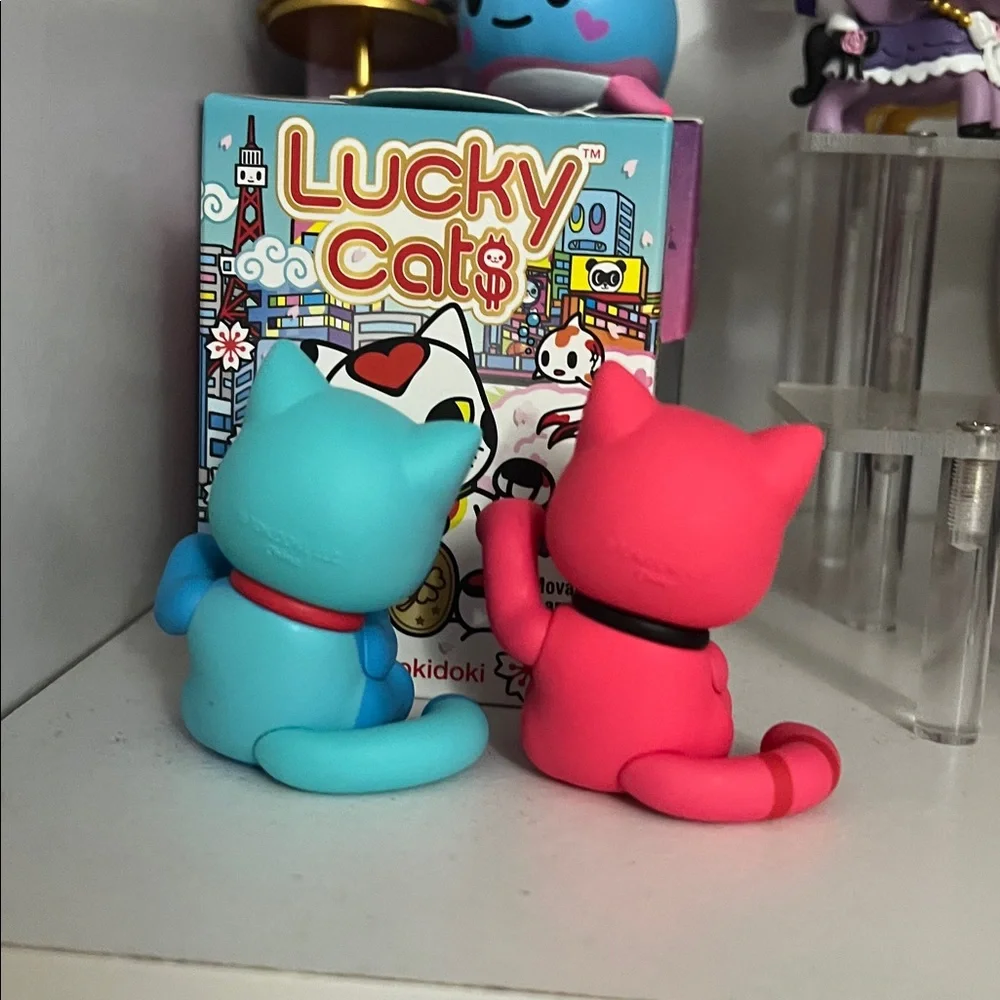 Tokidoki Lucky Cats Lot of 2 - Picture 2 of 2